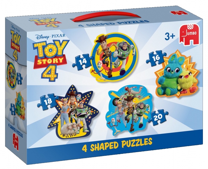 Disney Toy Story 4 puzzel 4-in-1 14/16/18/20 stukjes