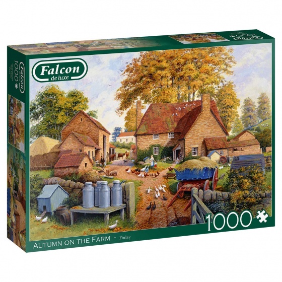 legpuzzel Autumn on the Farm 1000 stukjes - Afbeelding 2