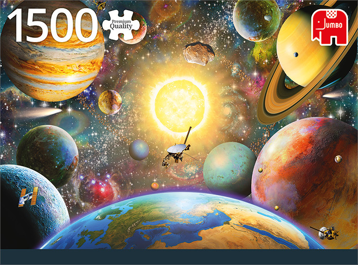 legpuzzel Floating in Outer Space 1500 stukjes - Afbeelding 2