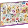 legpuzzel Flower Stamps, Summer Flowers 1000 stukjes