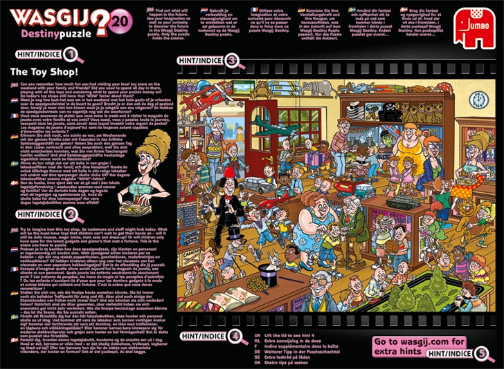 legpuzzel Wasgij Destiny 20 De speelgoedwinkel 1000 stukjes - Afbeelding 4