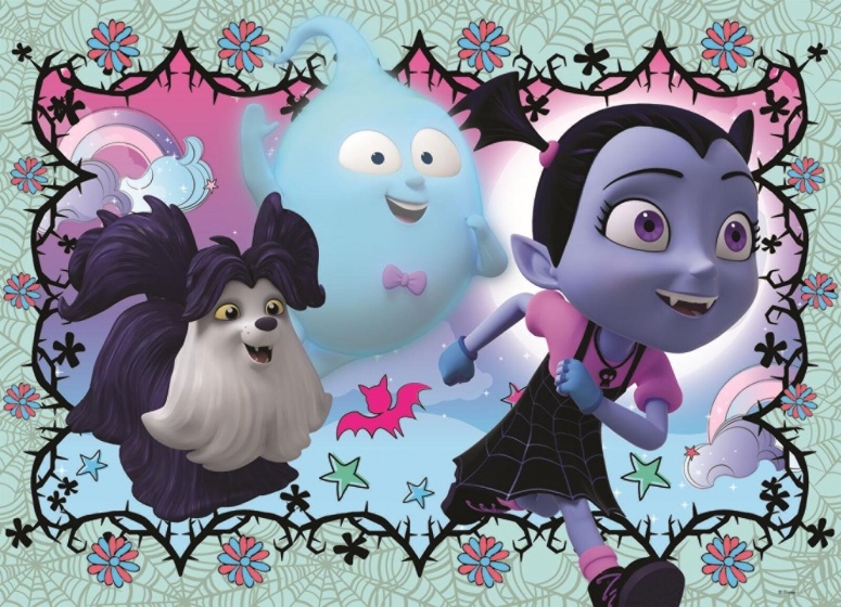 Puzzel Vampirina 4-in-1 35/50/70/100 stukjes - Afbeelding 4