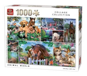 Legpuzzel Animal World 1000 Stukjes