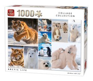 Legpuzzel Collage Arctic Life 1000 Stukjes