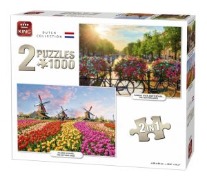 Legpuzzel Dutch Collection 2in1 1000 stukjes