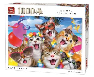 Legpuzzel Katten Selfie 1000 Stukjes