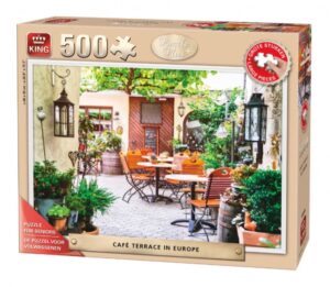 legpuzzel senioren Cafe Terrace in Europe 500 stukjes