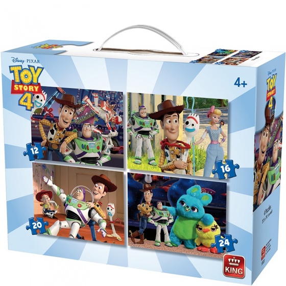 puzzelbox Disney 4-in-1 Toy Story IV legpuzzels