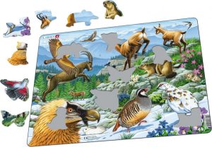 legpuzzel Maxi Alpen 55 stukjes - Afbeelding 2