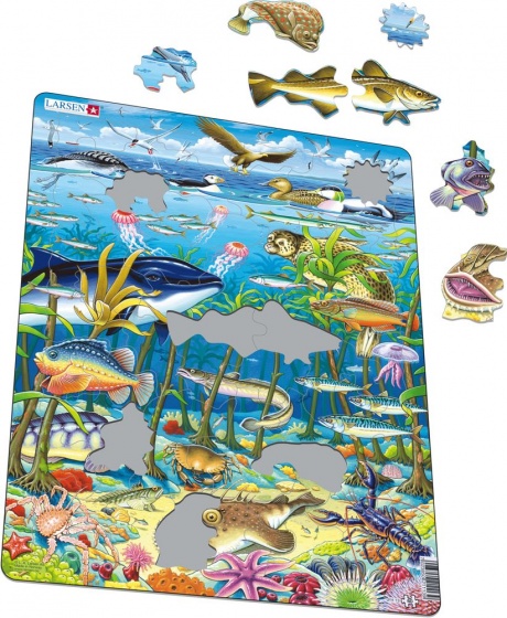 legpuzzel Maxi Noord-Atlantische Gyre 60 stukjes - Afbeelding 2