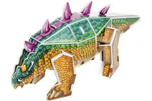 3D puzzel ankylosaurus 18 stukjes - Afbeelding 2