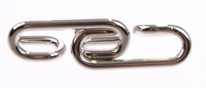 breinbreker 8 cm zilver nummer 19