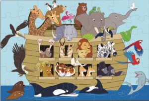 vloerpuzzel Ark van Noach 48 stukjes