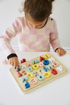 vormenpuzzel ABC 31 cm 26-delig multicolor - Afbeelding 2