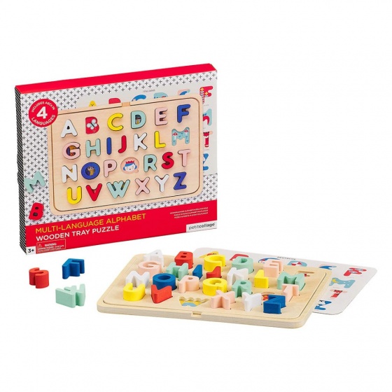 vormenpuzzel ABC 31 cm 26-delig multicolor - Afbeelding 3