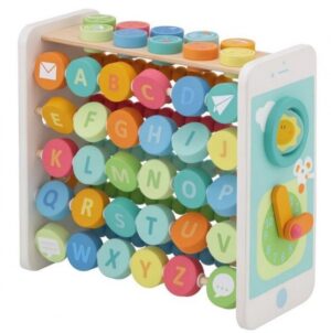 telraam alfabet vormenpuzzel 31 cm