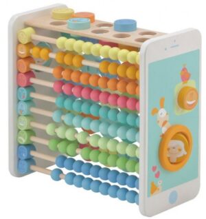 telraam alfabet vormenpuzzel 31 cm - Afbeelding 3