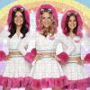 4-in-1 puzzeldoos K3 meisjes 249 stukjes - Afbeelding 4