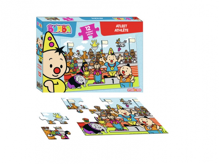 puzzel Bumba als atleet junior 12 stukjes - Afbeelding 3