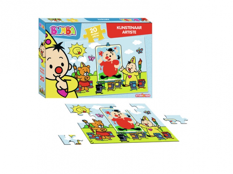 puzzel Bumba als kunstenaar junior 20 stukjes - Afbeelding 3