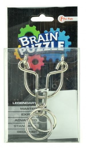 Brain Puzzle hersenkraker legendary zilver/zwart