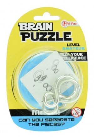 hersenkraker Brain Puzzle amateur zilver