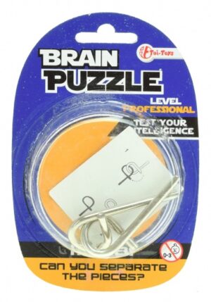 hersenkraker Brain Puzzle professional zilver