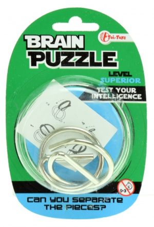hersenkraker Brain Puzzle superior zilver