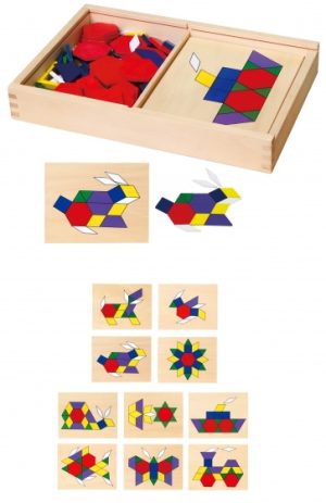 mozaïekpuzzel 45 cm multicolor - Afbeelding 2