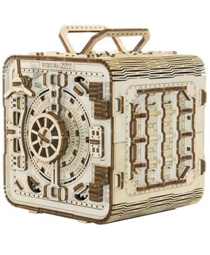 Houten 3D-puzzel kluis