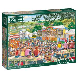 puzzel Summer Music Festival 37 cm karton 1000 stukjes