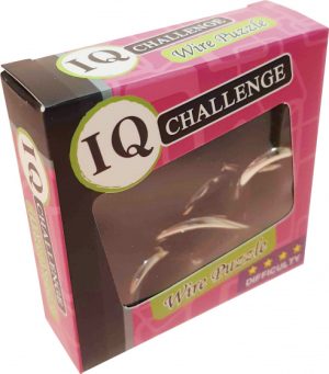 breinbreker IQ Challange 7,5 cm staal roze 2-delig